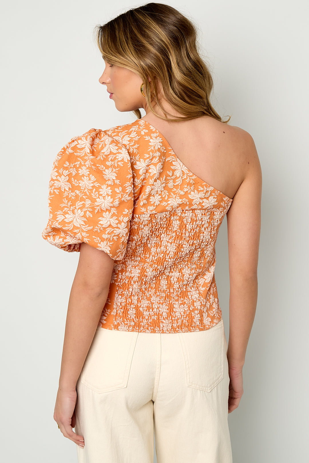 Flower Top One Shoulder