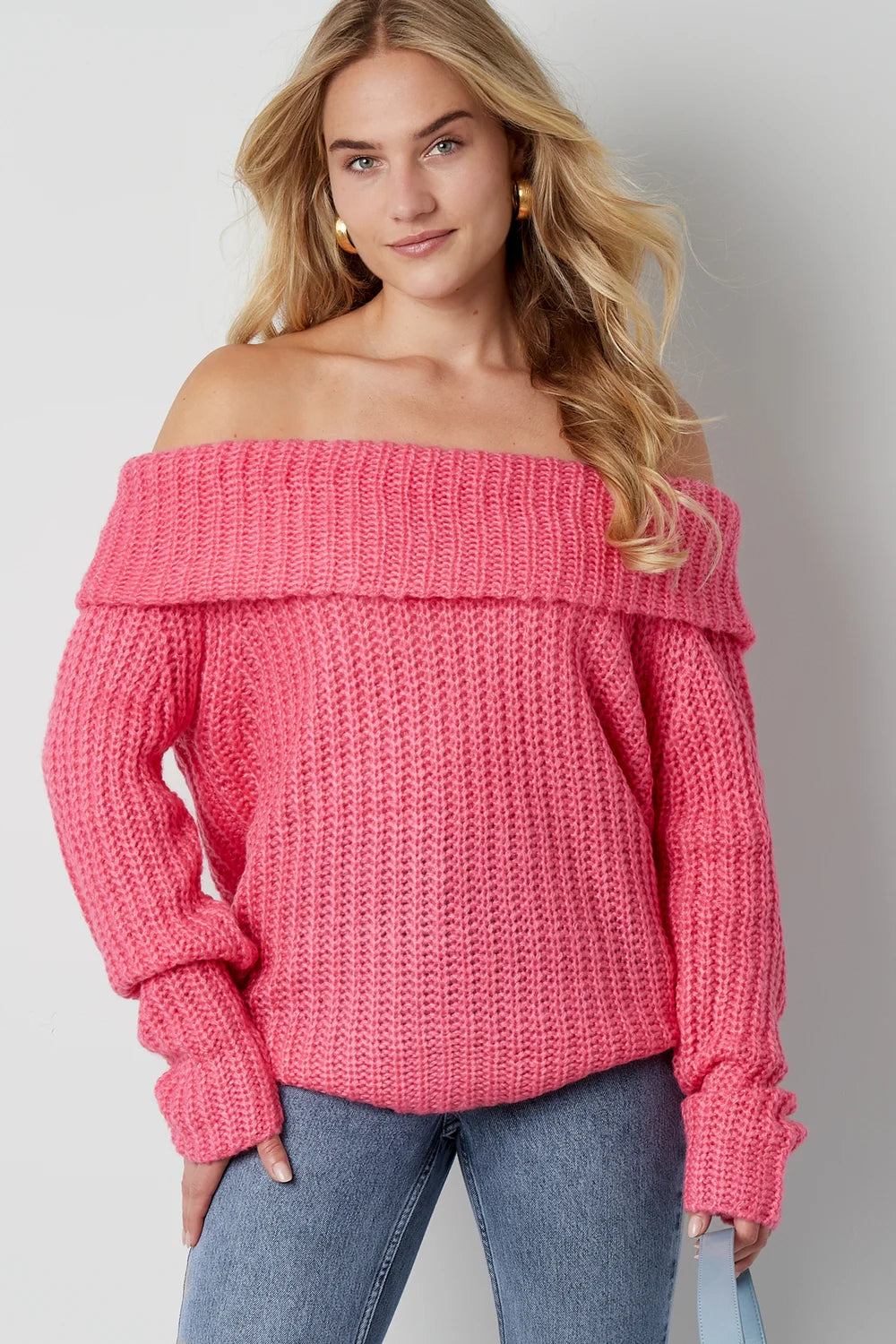 Sweater off-shoulder Mia