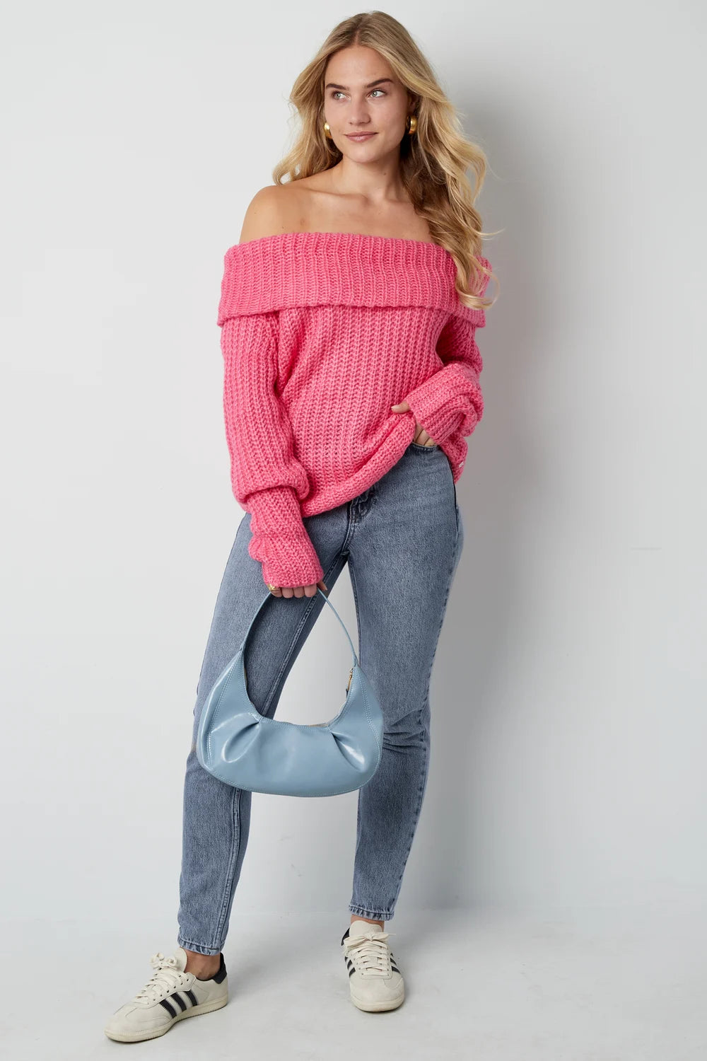 Sweater off-shoulder Mia